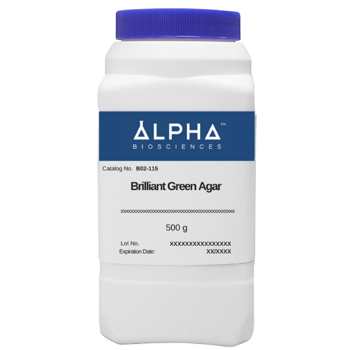 Alpha Brilliant Green Agar - 500 g