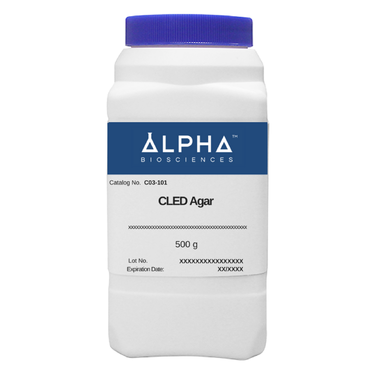 Alpha CLED Agar - 2 kg