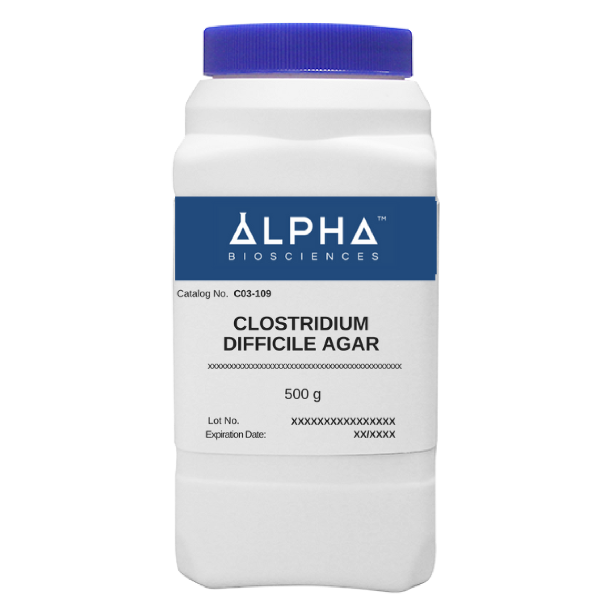 Alpha Clostridium Difficile Agar - 500 g