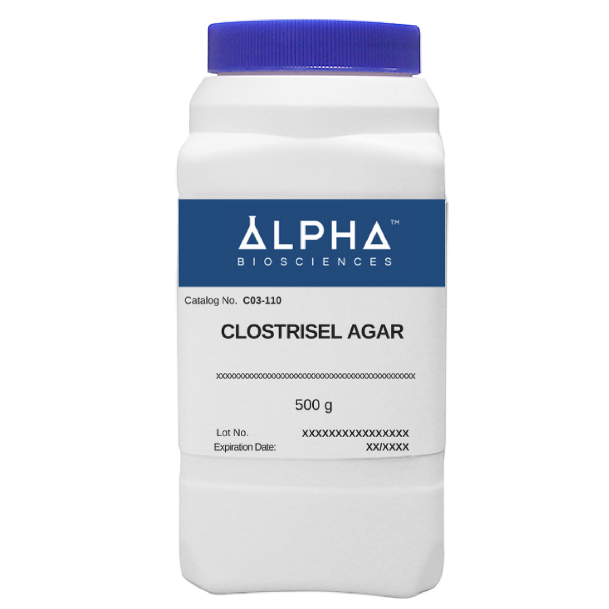 Alpha Clostrisel Agar - 500 g
