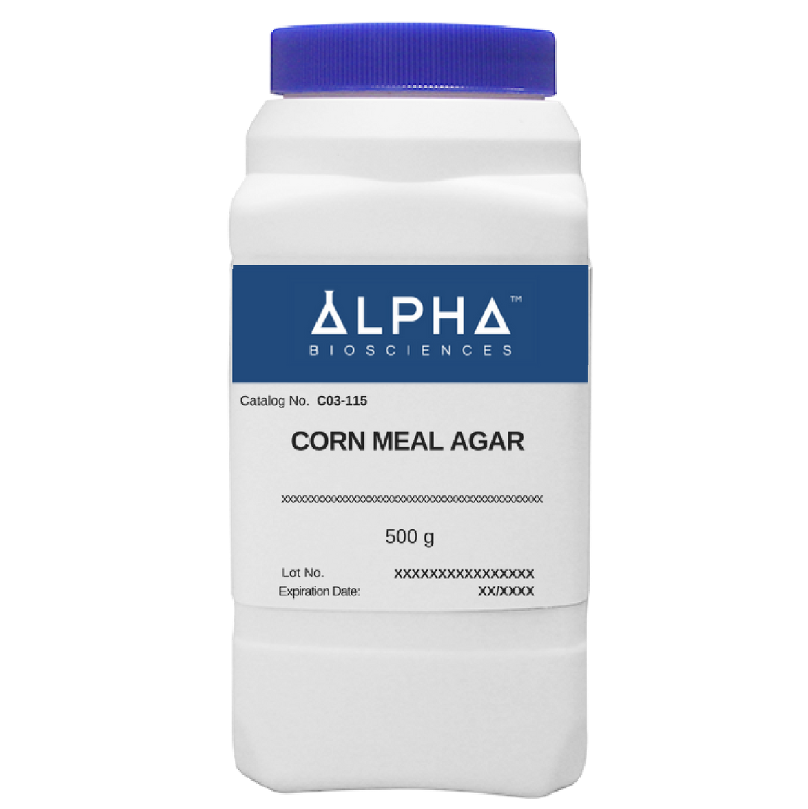 Alpha Corn Meal Agar - 500 g