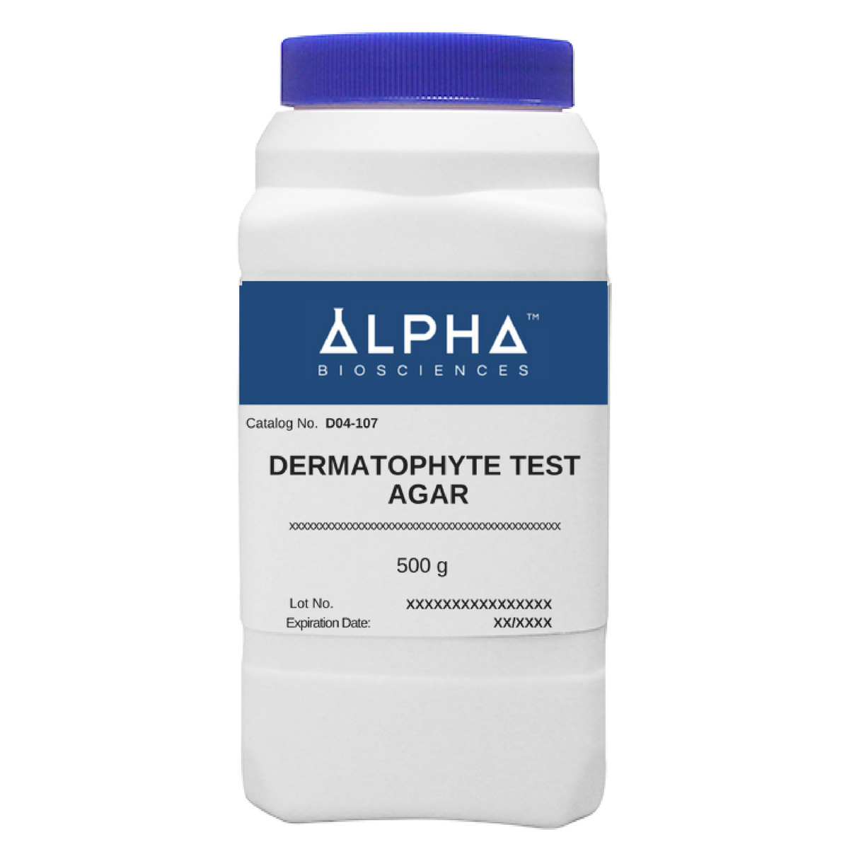 Alpha Dermatophyte Test Agar - 500 g