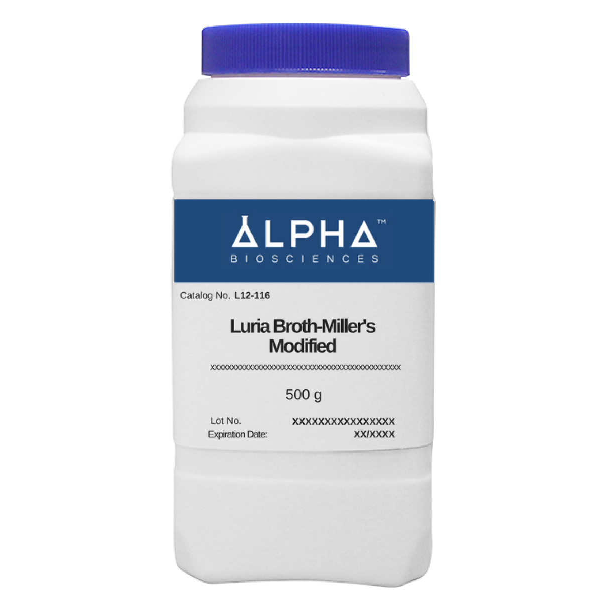 Alpha Luria Broth (Miller's Modified) - 500 g
