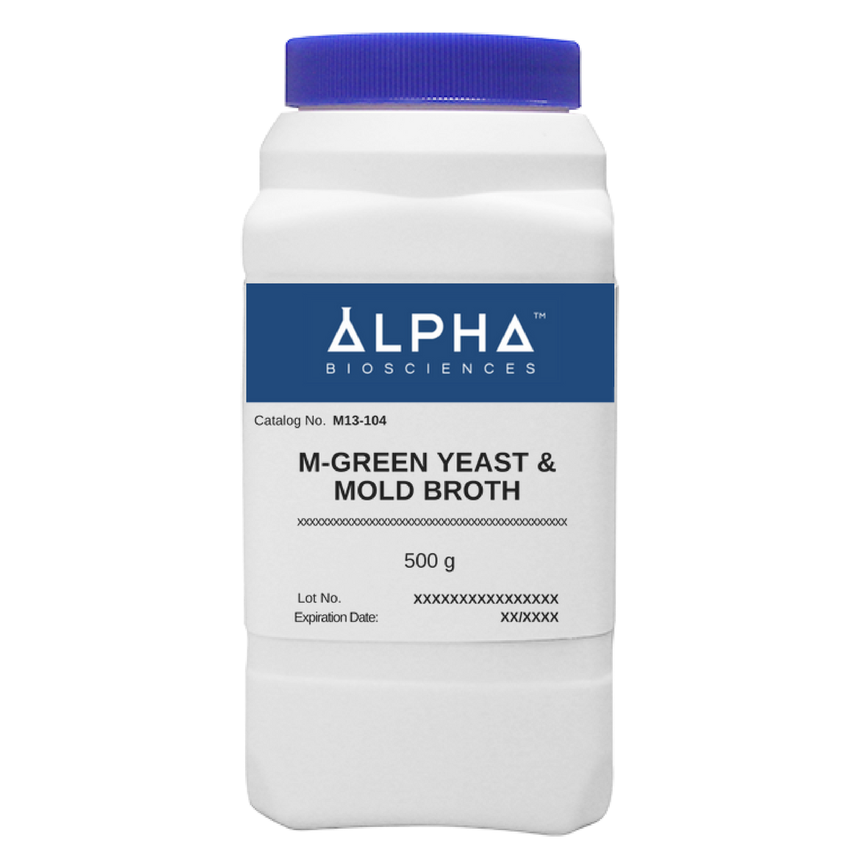 Alpha m-Green Yeast & Mold Broth - 2 kg