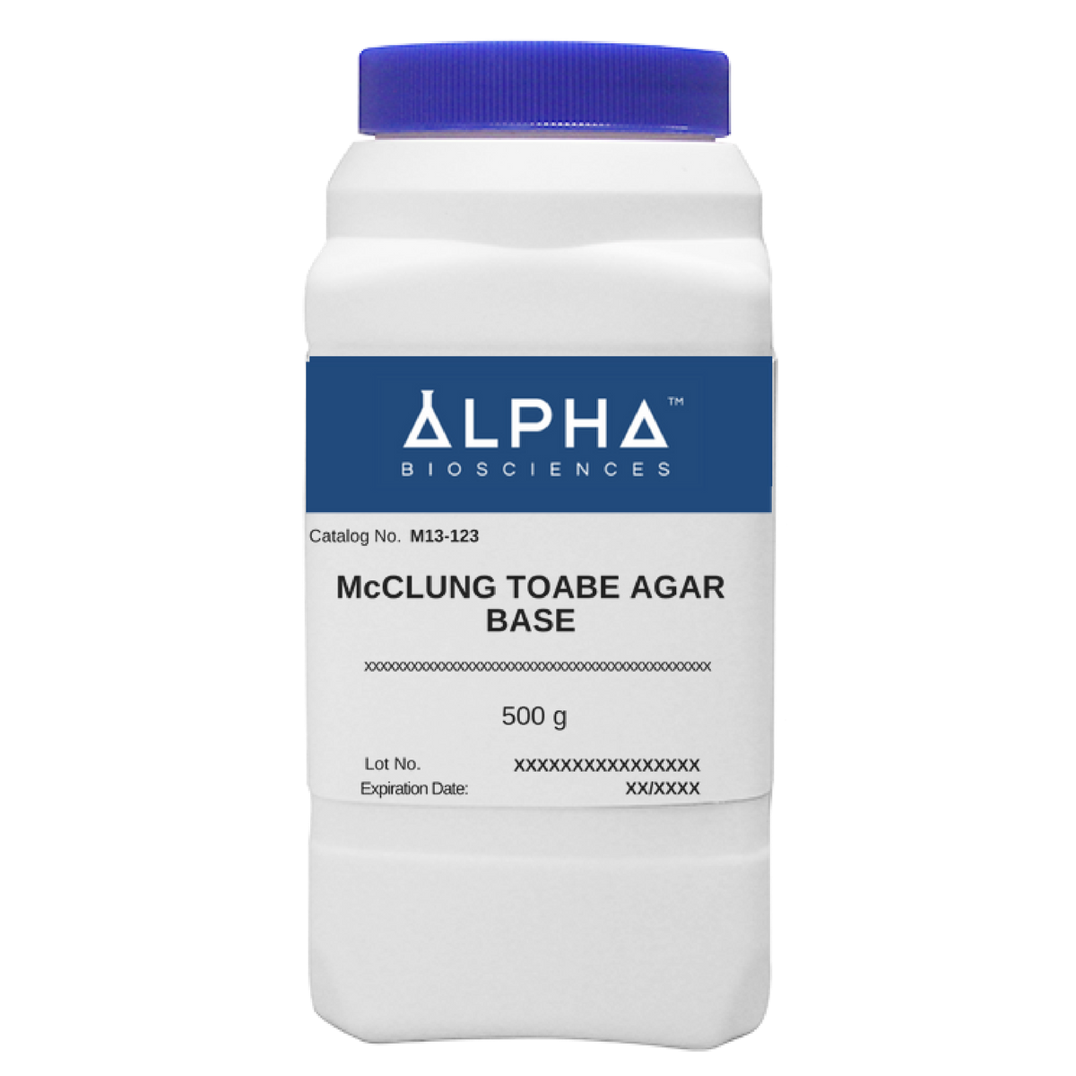 Alpha McClung Toabe Agar Base - 500 g