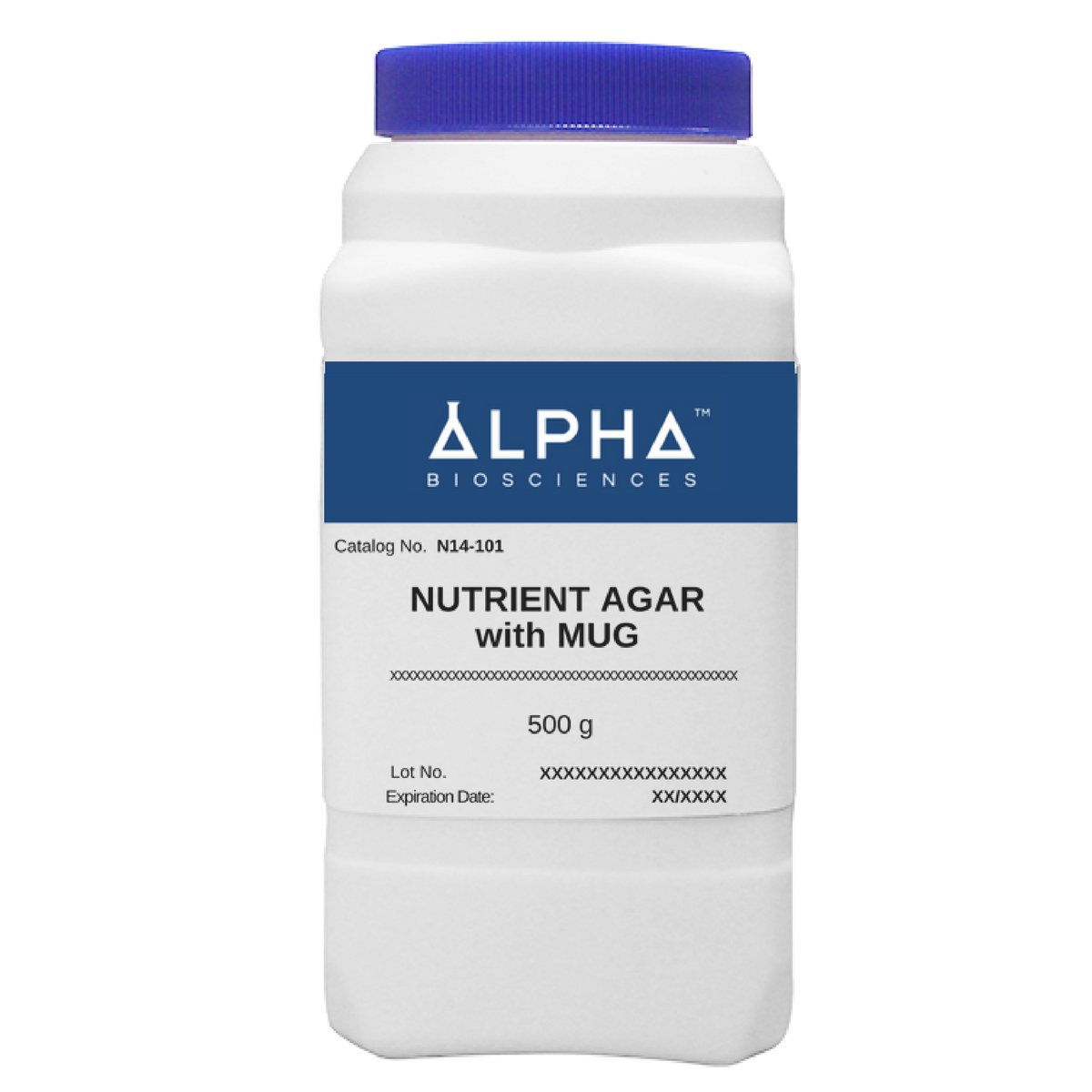 Alpha Nutrient Agar With MUG - 2 kg