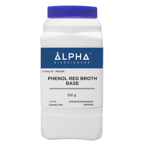 Alpha Phenol Red Broth Base - 500 g