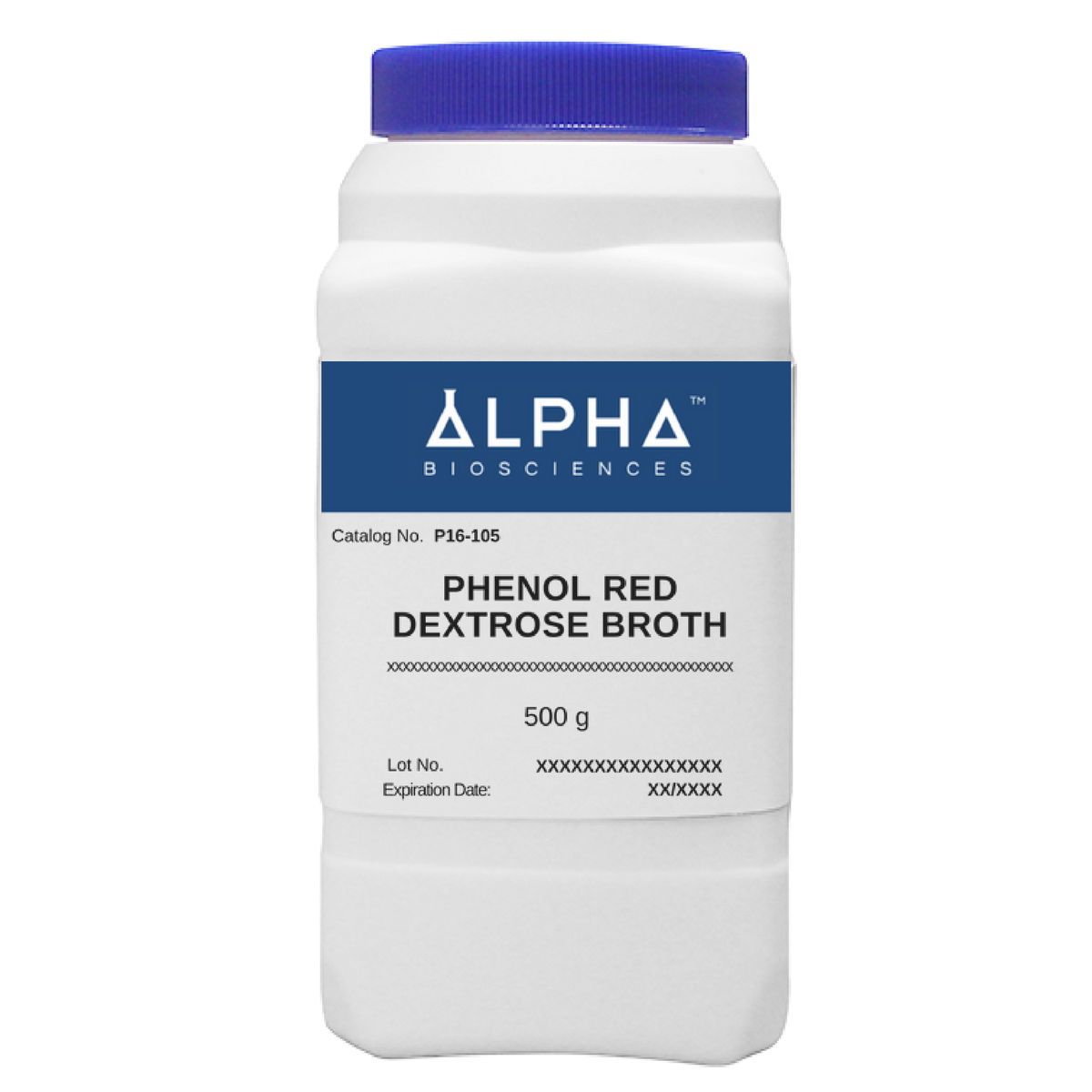 Alpha Phenol Red Dextrose Broth - 500 g
