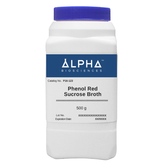 Alpha Phenol Red Sucrose Broth - 500 g