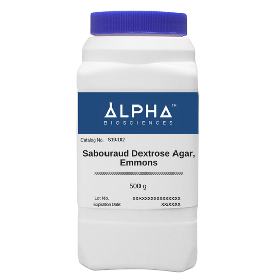 Alpha Sabouraud Dextrose Agar, Emmons - 500 g