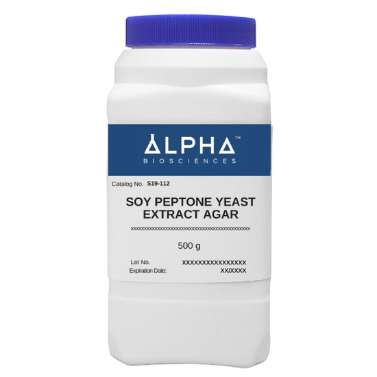 Alpha Soy Peptone Yeast Extract Agar - 500 g