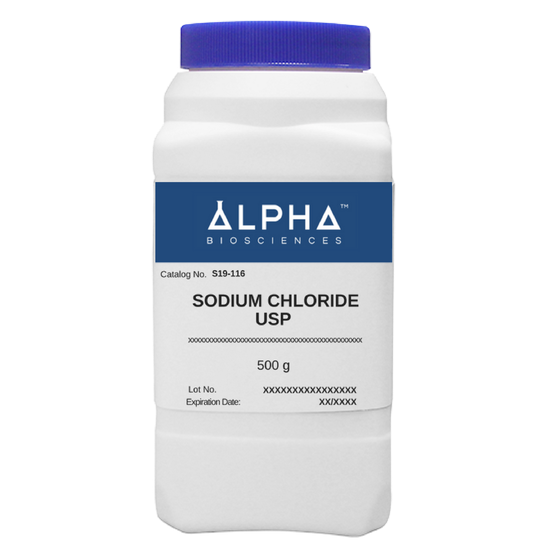 Alpha Sodium Chloride USP - 10 kg