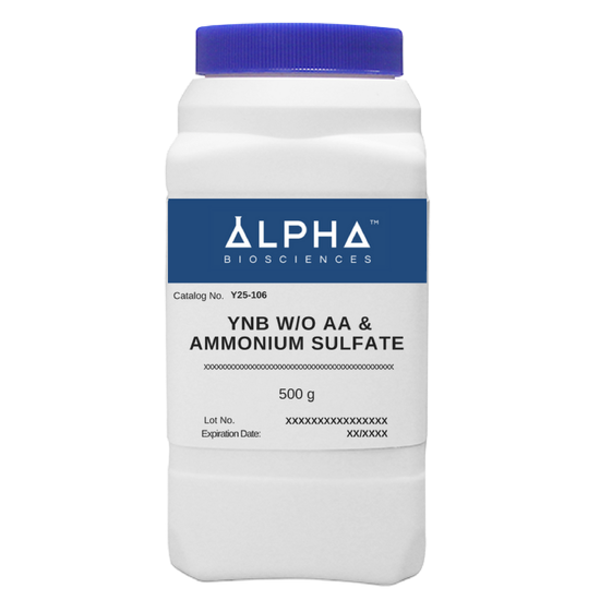Alpha Yeast Nitrogen Base w/o AA & Ammonium Sulfate - 2 kg