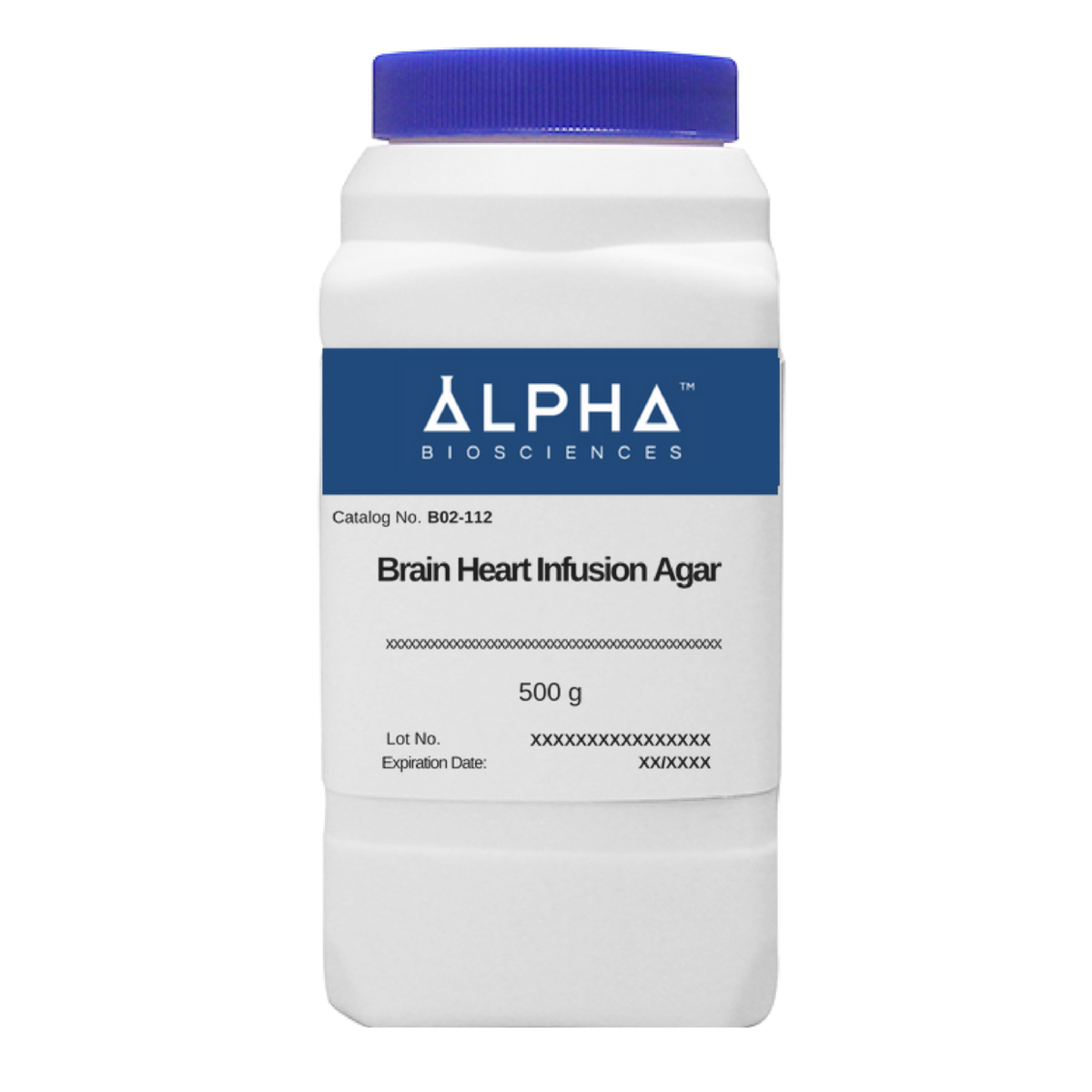 Alpha Brain Heart Infusion Agar - 500 g