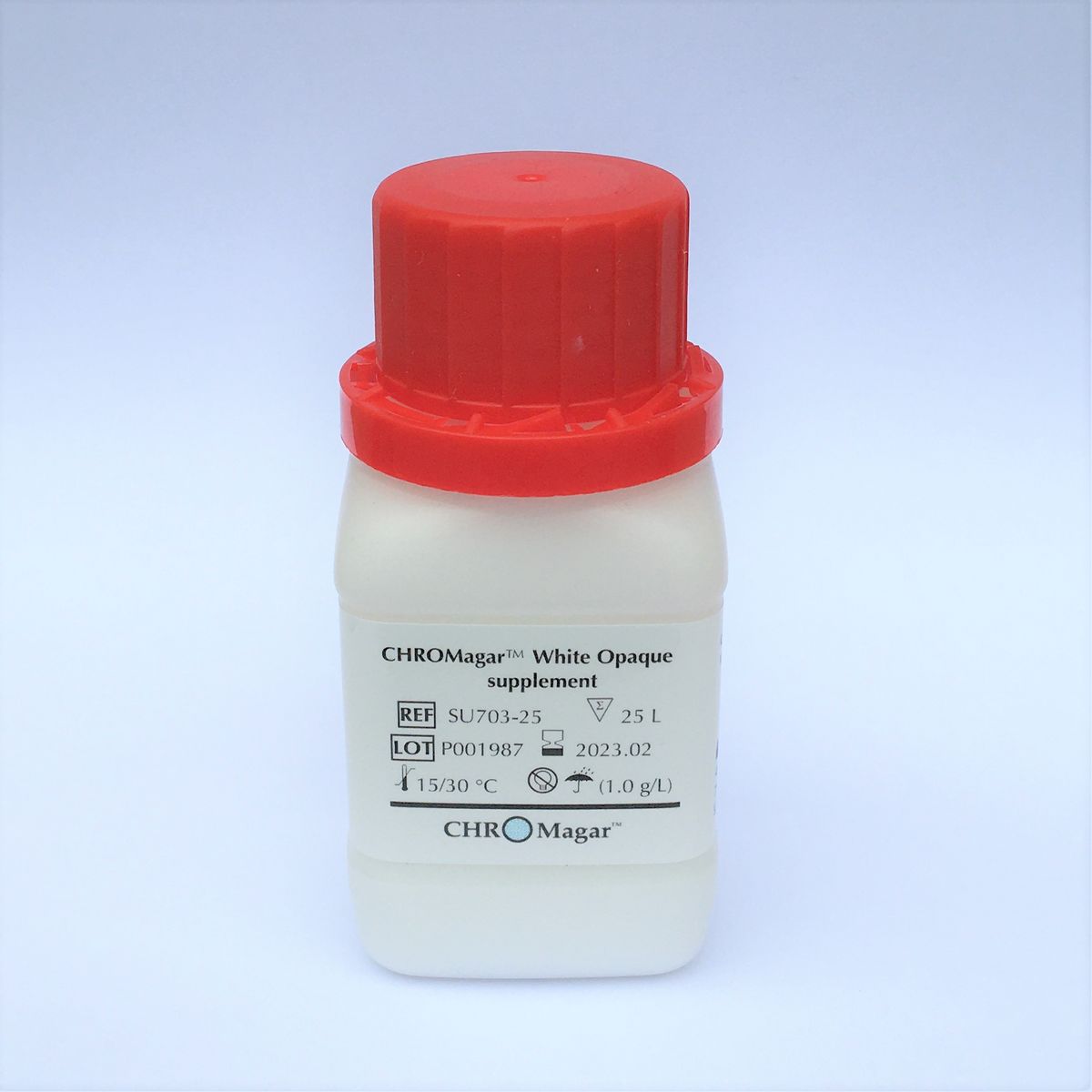 CHROMagar™ White Opaque Supplement - 25 L