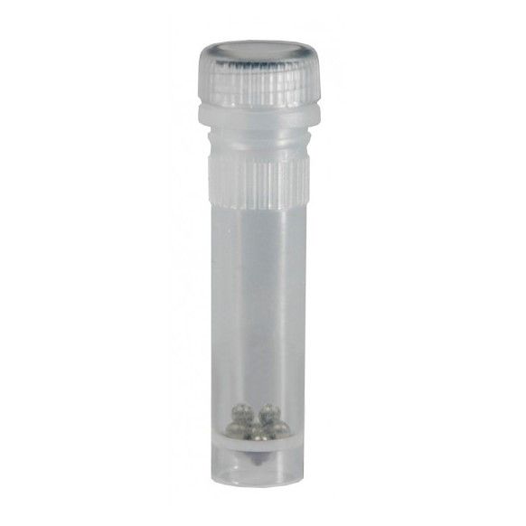 Omni 2ml Reinforced Tubes with 2.4mm Metal Beads - 50 Pack