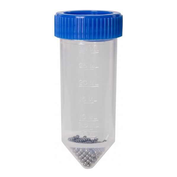 Omni 30ml Tubes with 2.4mm Metal Beads - 50 pack