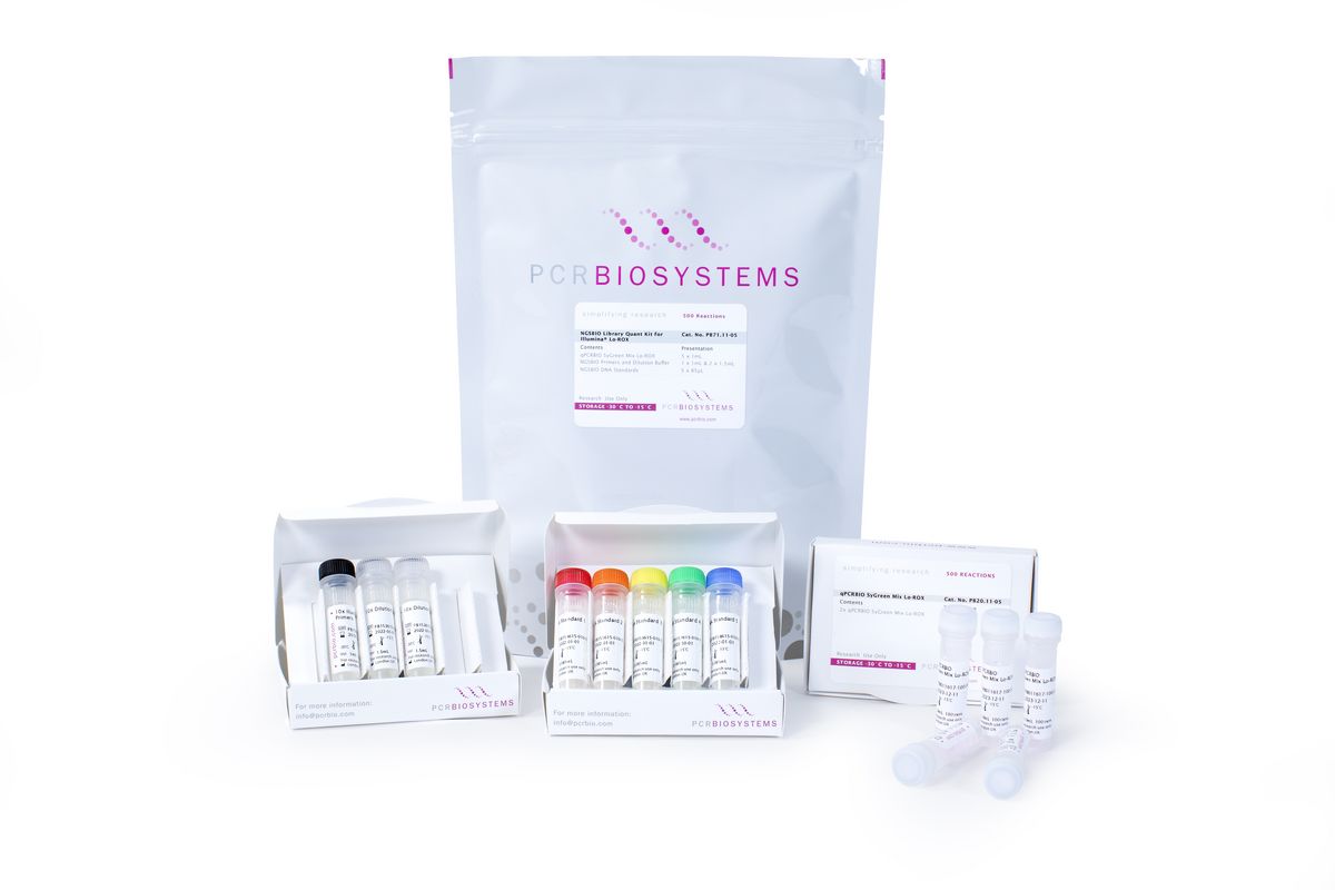 NGSBIO Library Quant Kit for Illumina@ Lo-ROX 500 rxns