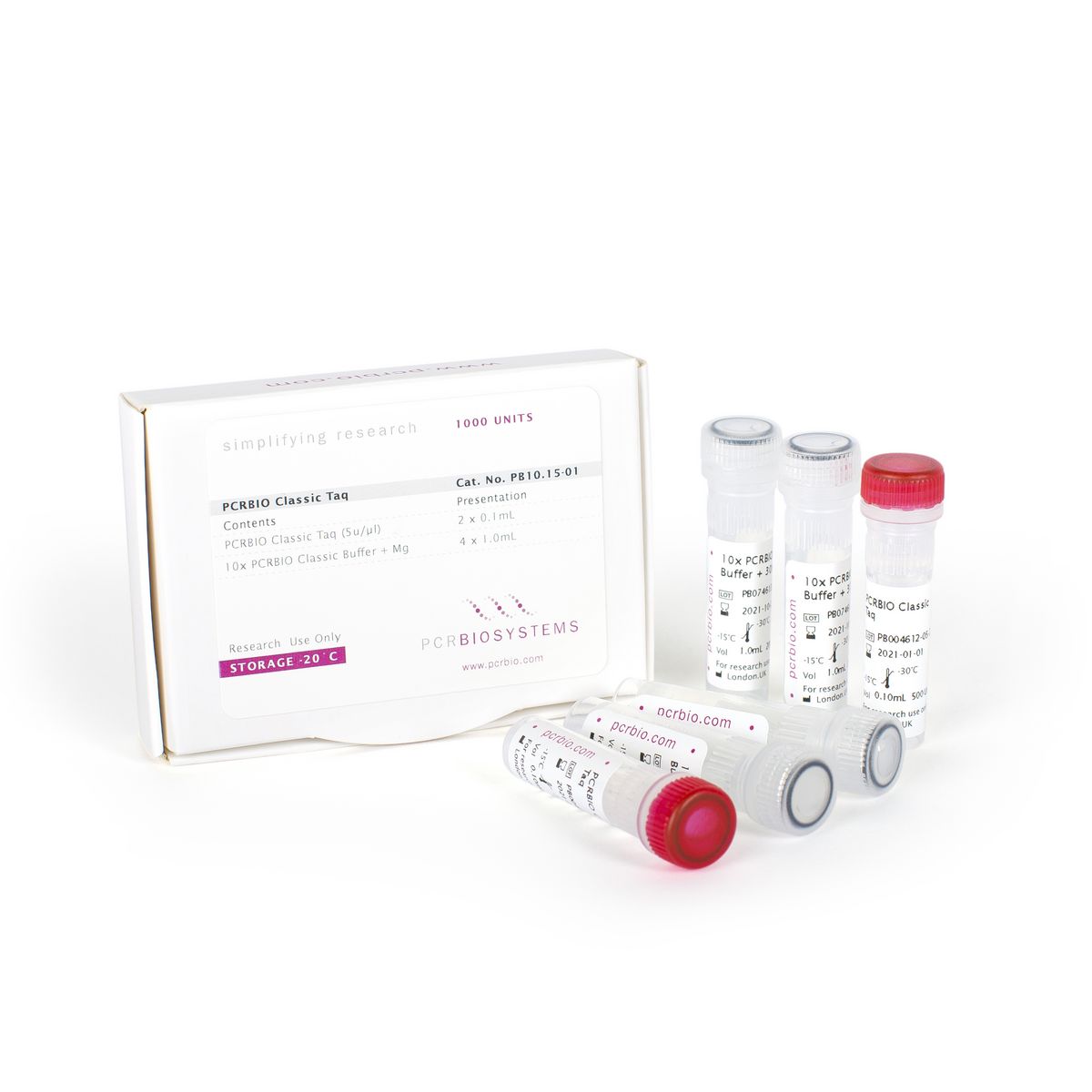 PCRBIO Classic Taq Polymerase - 1000 units