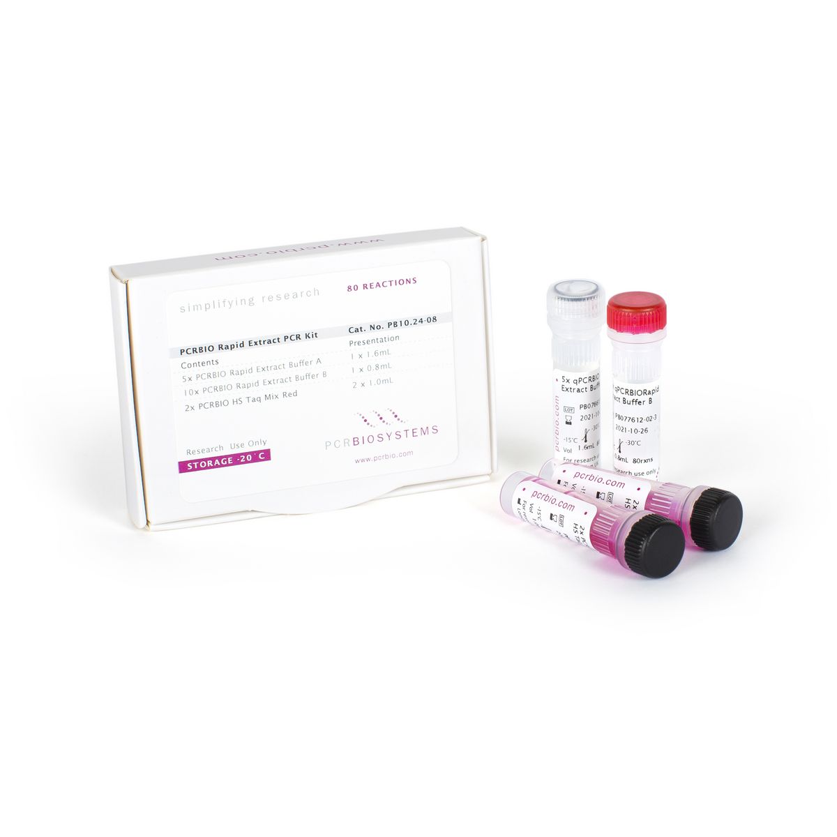 PCRBIO Rapid Extract PCR Kit - 80 rxns