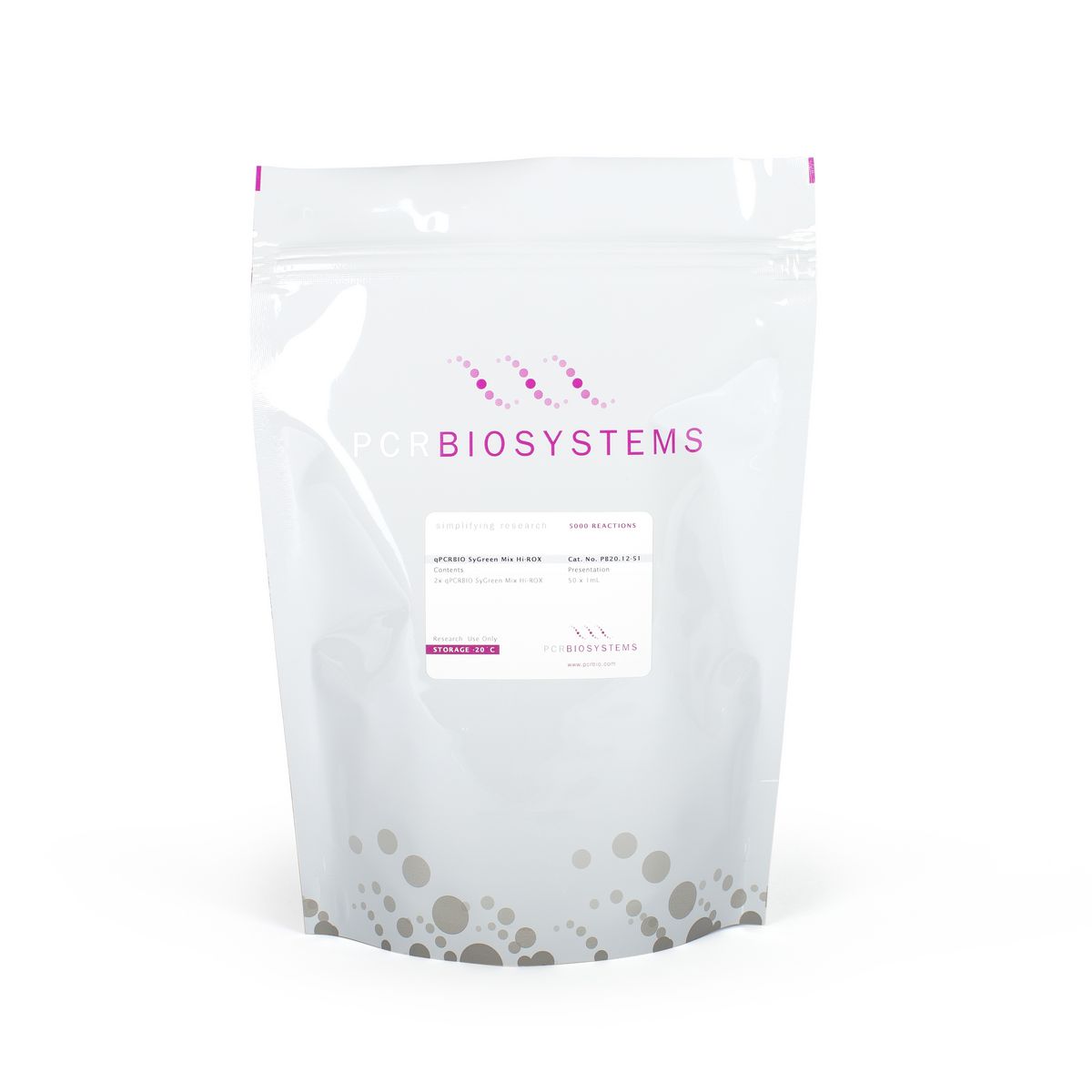 qPCRBIO SyGreen Mix Hi-ROX, 50 x 1 ml pouch - 5000 rxns