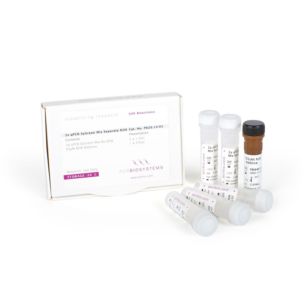 qPCRBIO SyGreen Mix Separate-ROX - 500 rxns