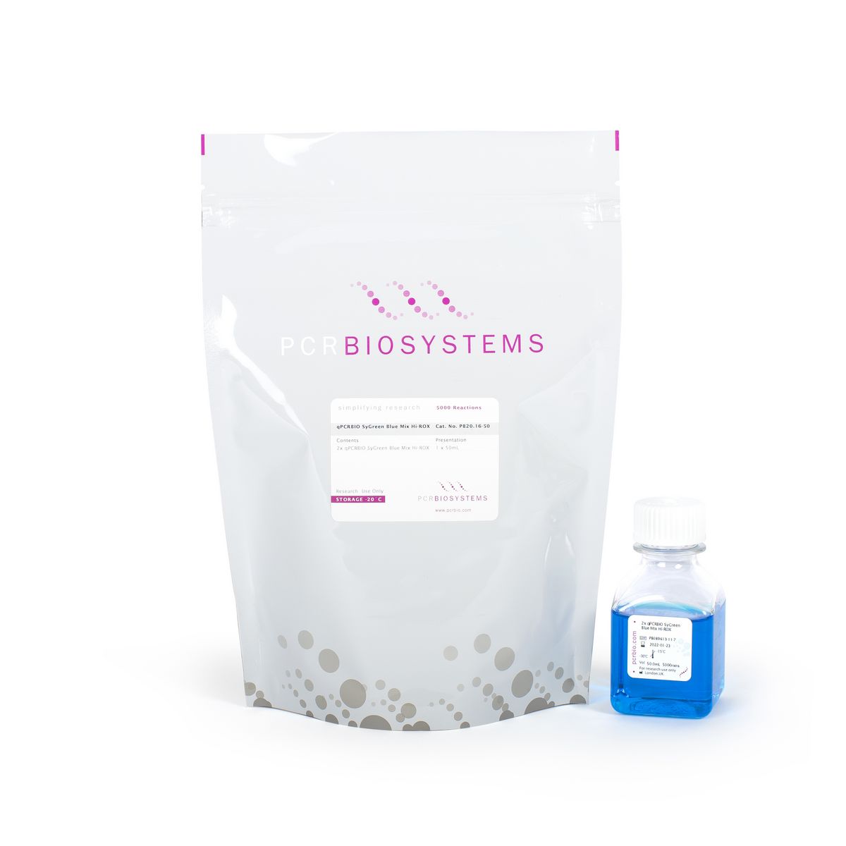 qPCRBIO SyGreen Blue Mix Hi-ROX, 50 ml bottle - 5000 rxns