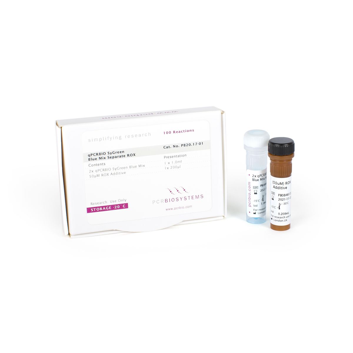 qPCRBIO SyGreen Blue Mix Separate-ROX - 100 rxns