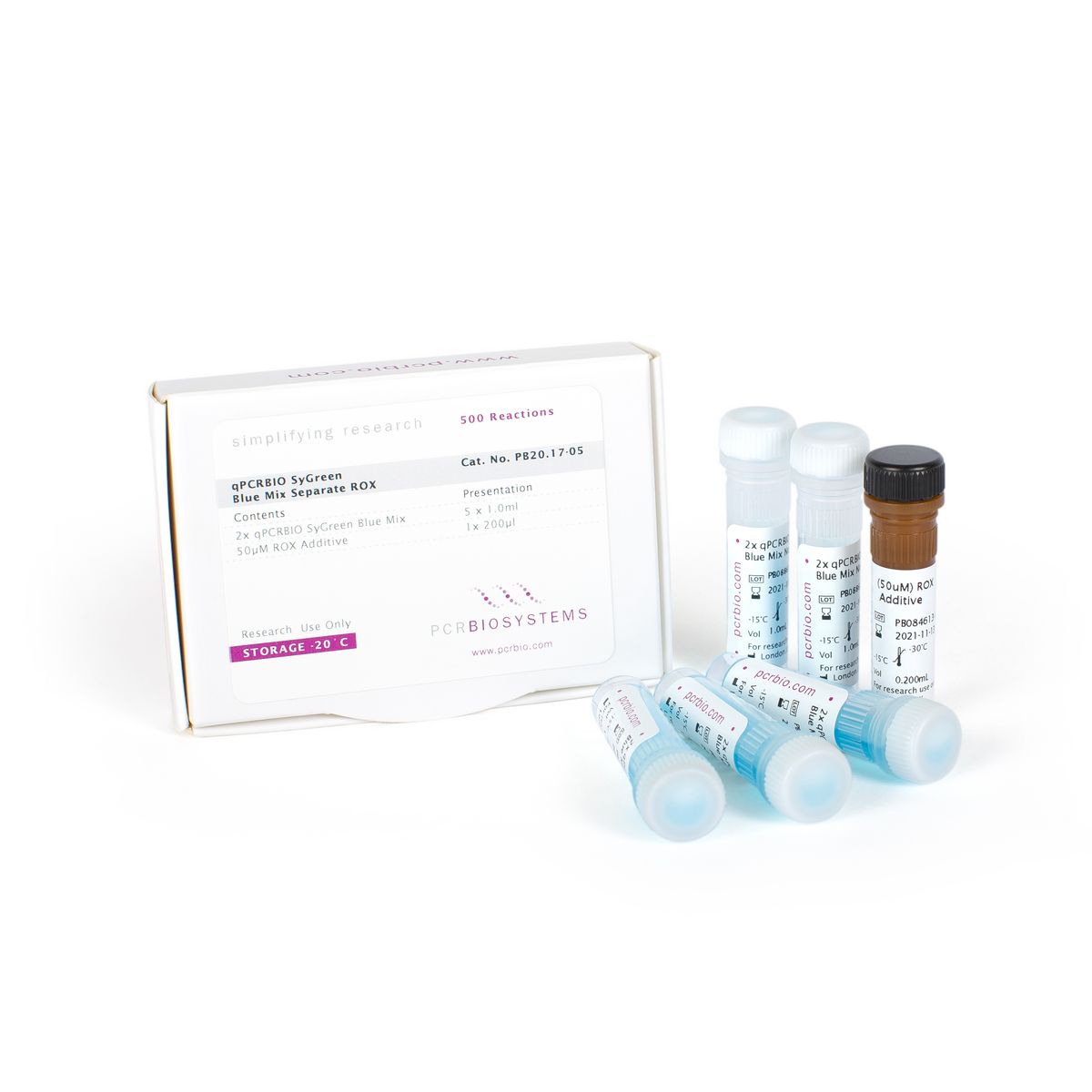 qPCRBIO SyGreen Blue Mix Separate-ROX - 500 rxns