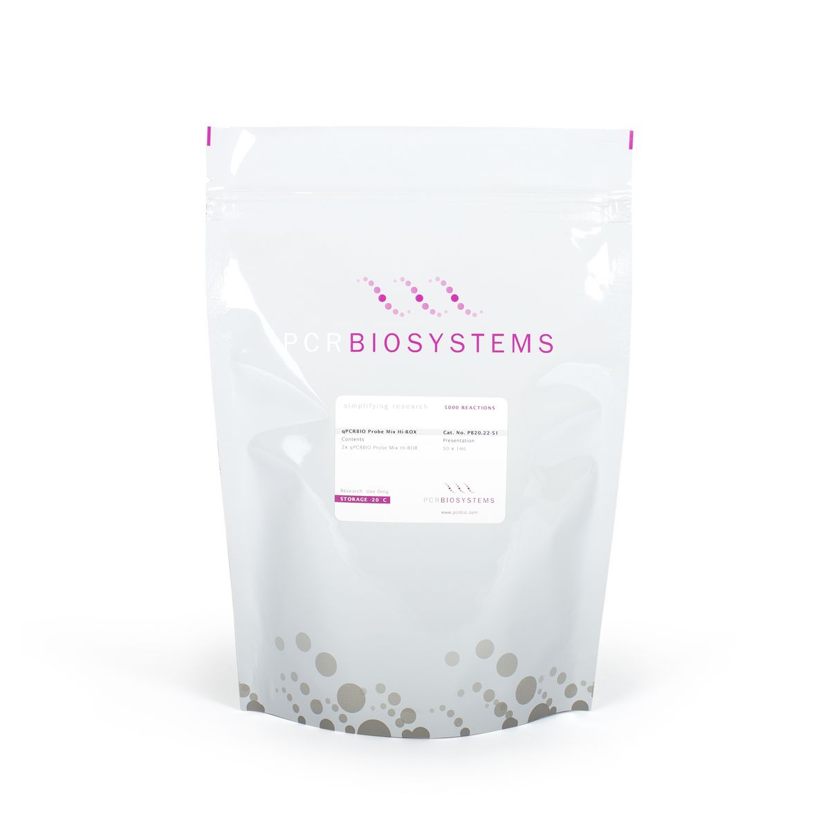 qPCRBIO Probe Mix Hi-ROX, 50 x 1 pouch - 5000 rxns
