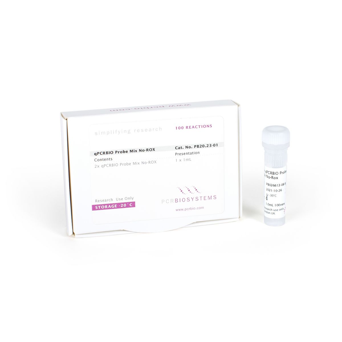 qPCRBIO Probe Mix No-ROX - 100 rxns