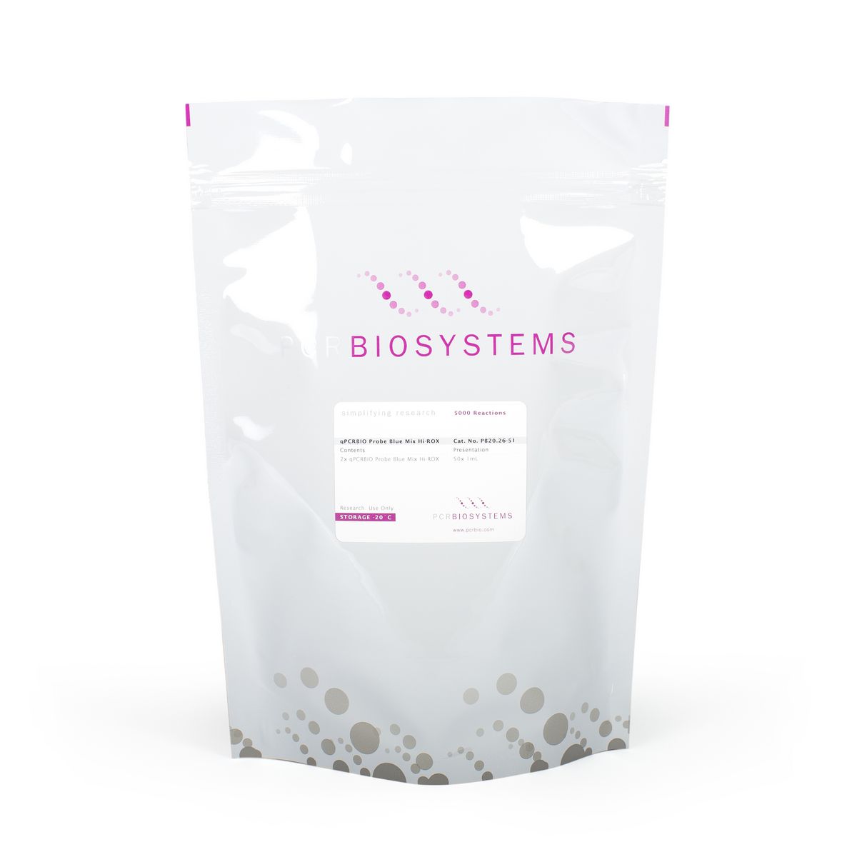 qPCRBIO Probe Blue Mix Hi-ROX, 50 x 1 ml pouch - 5000 rxns
