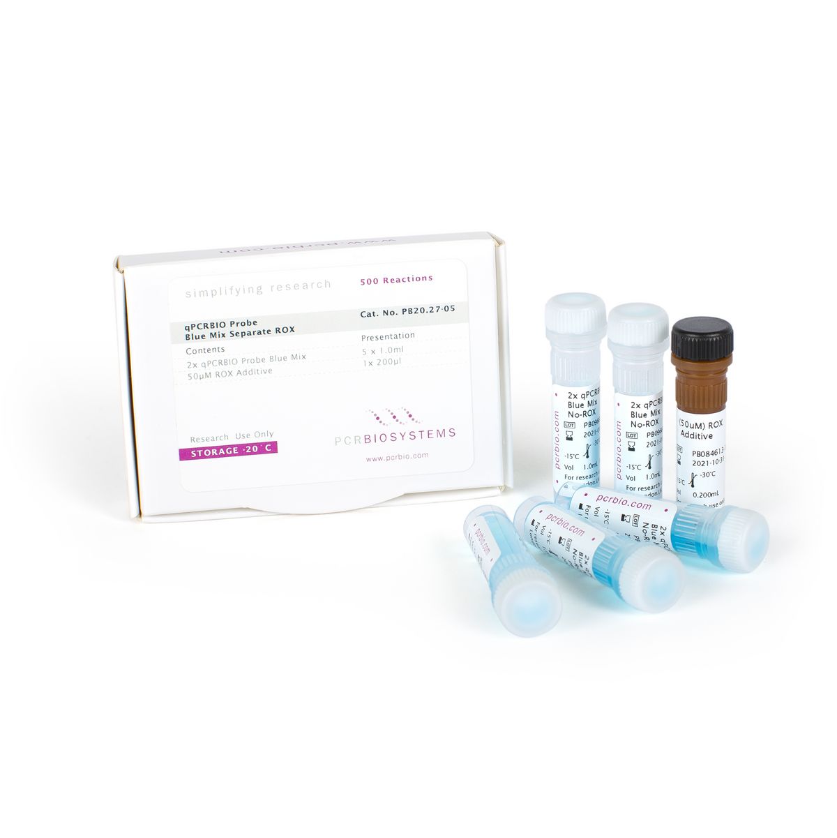 qPCRBIO Probe Blue Mix Separate-ROX - 500 rxns