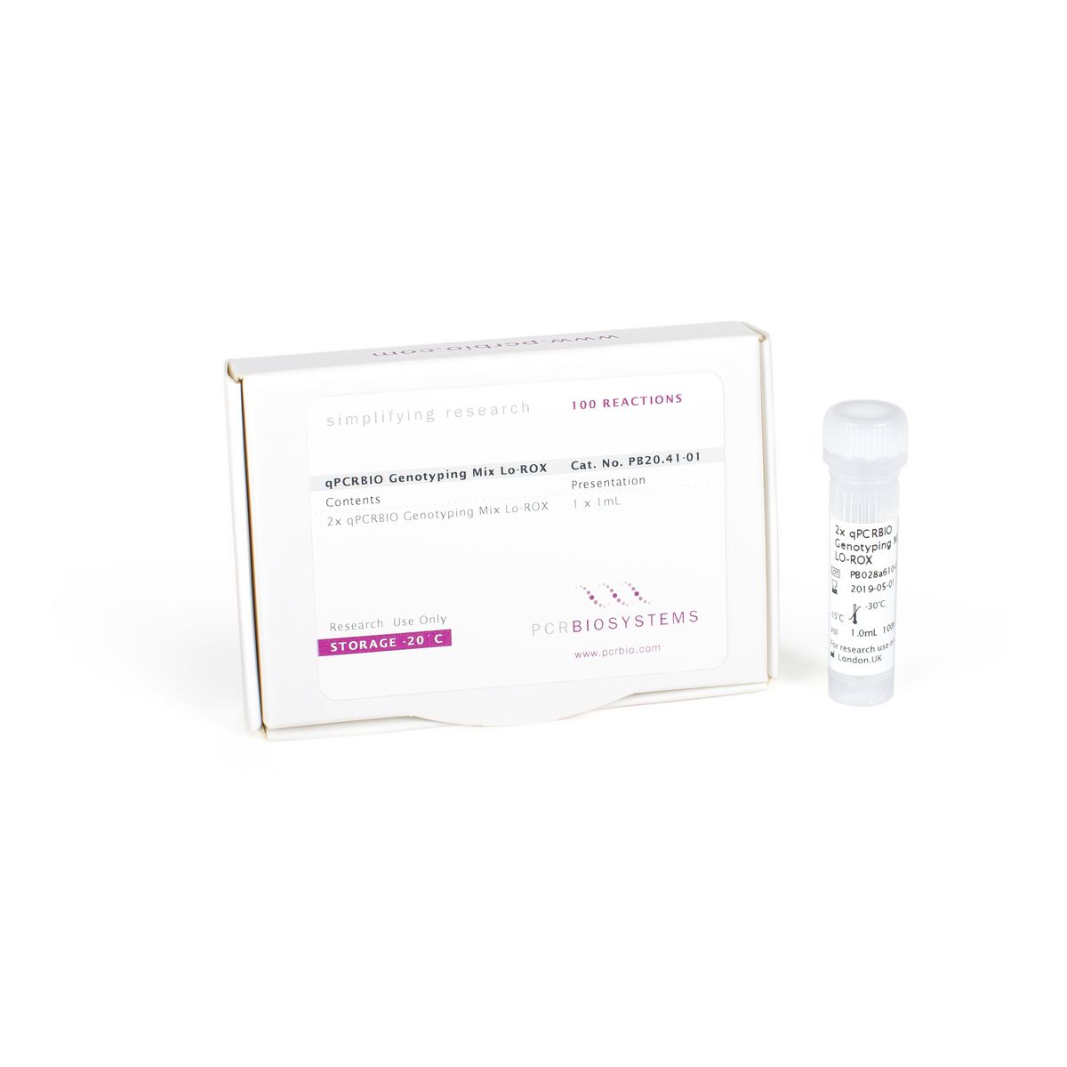 qPCRBIO Genotyping Mix Lo-ROX - 100 rxns