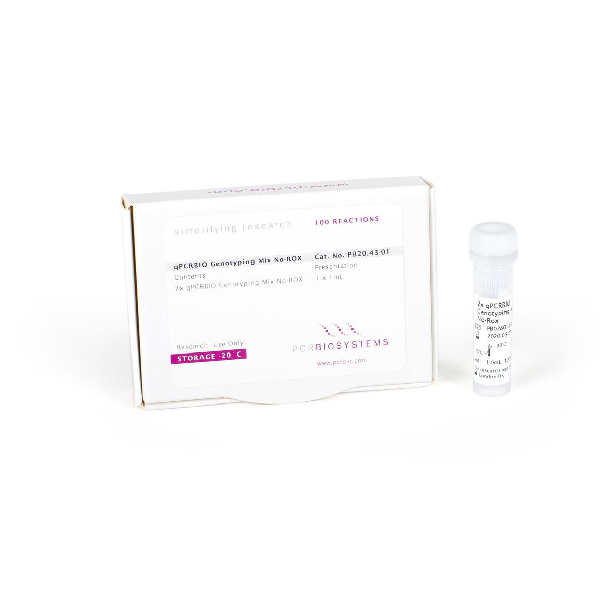 qPCRBIO Genotyping Mix No-ROX - 100 rxns