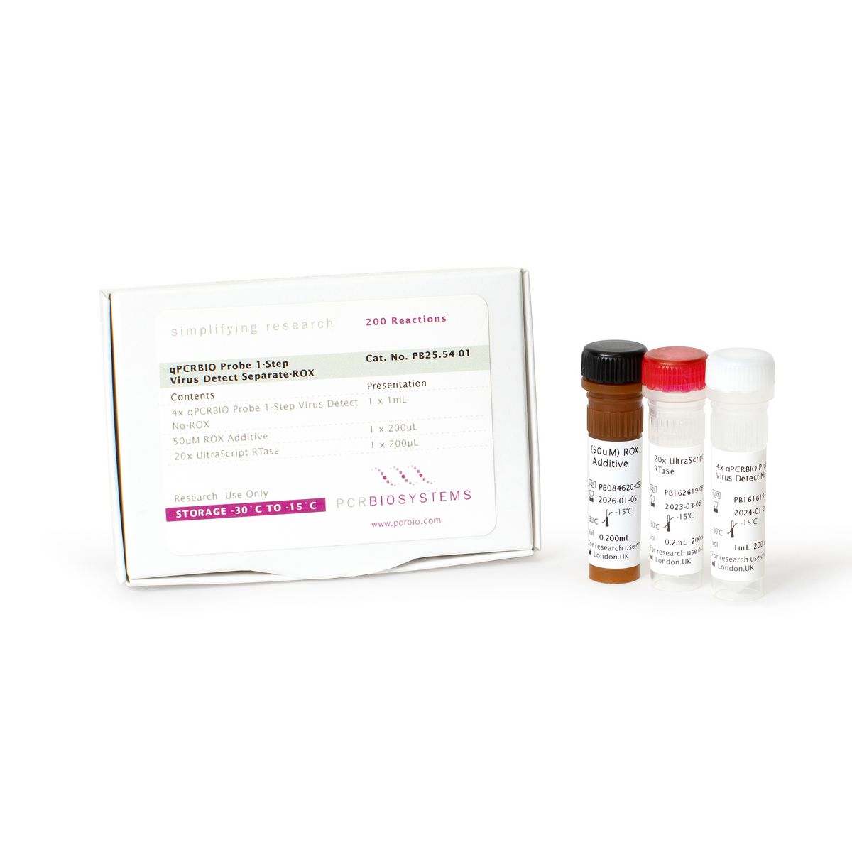 qPCRBIO Probe 1-Step Virus Detect Separate ROX - 200 rxns