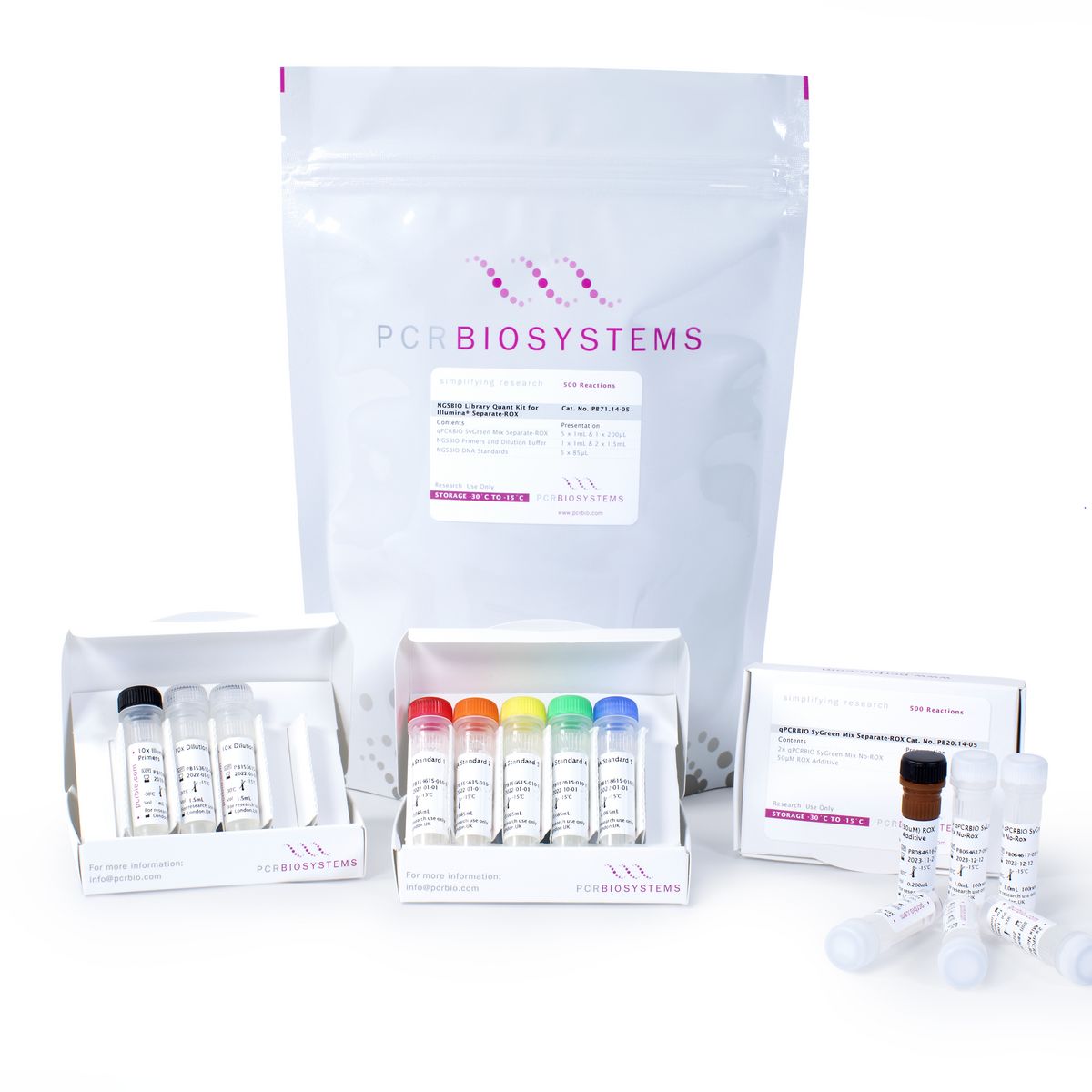 NGSBIO Library Quant Kit for Illumina@ No-ROX 500 rxns