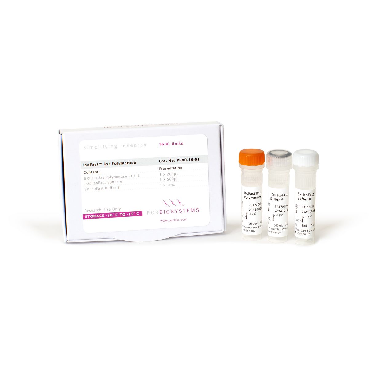 IsoFast™ Bst Polymerase - 1600 units