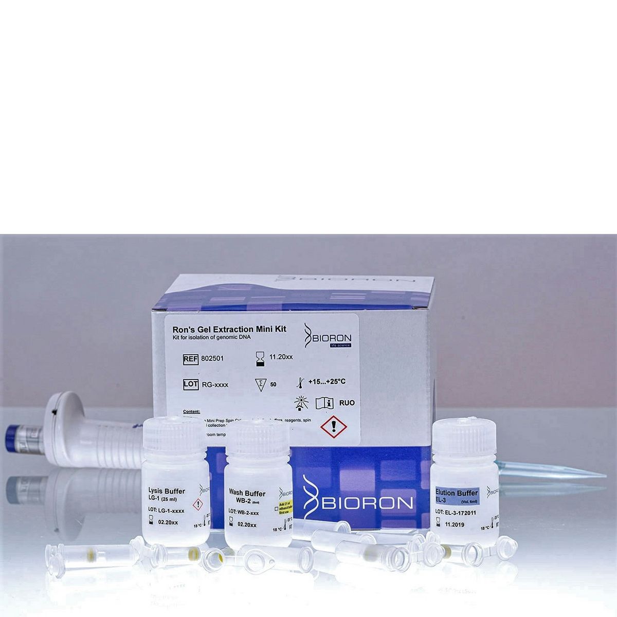 BIORON Ron's Gel Extraction Mini Kit - 5 x 50 preps